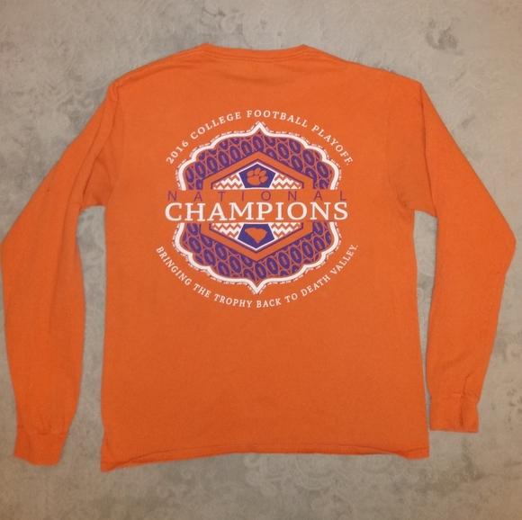 Clemson Tigers Long sleeve women's T-Shirts size medium - Picture 4 of 7